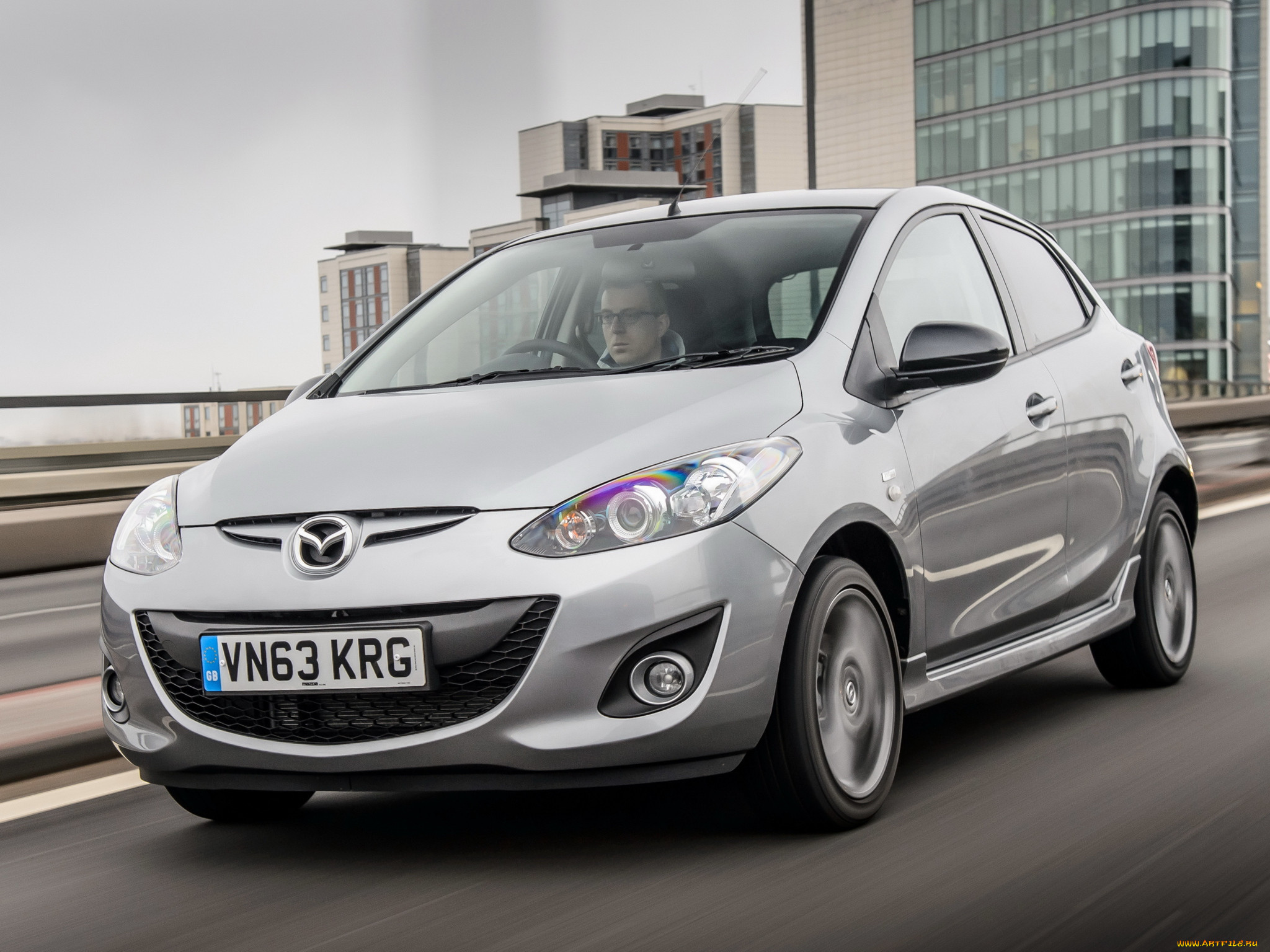 , mazda, 2014, de2, mazda2, sport, colour
